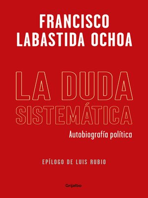 cover image of La duda sistemática